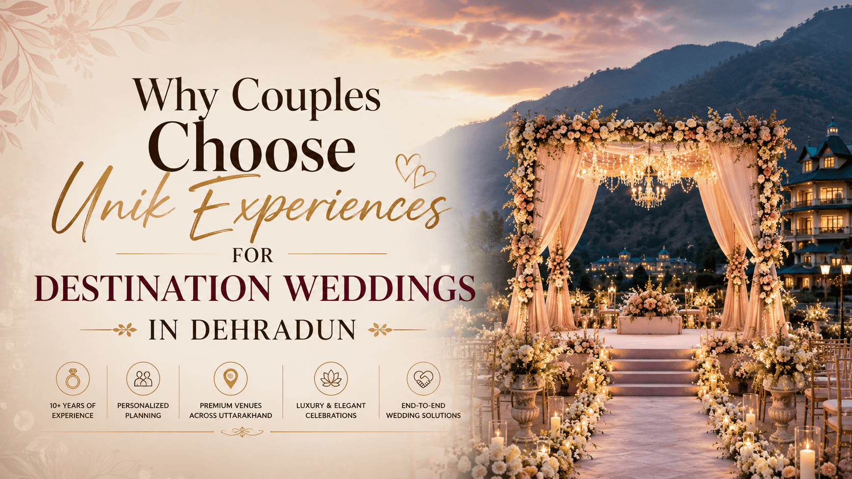 destination wedding planners in dehradun